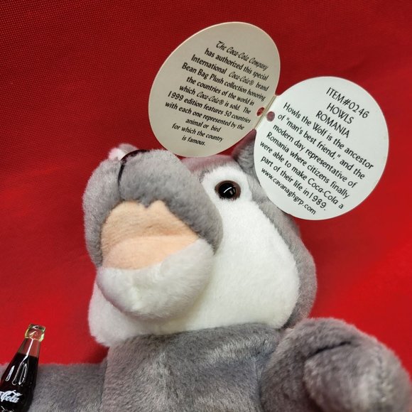 Coca Cola Howls the Wolf Romania Bean Bags 1999 - Picture 10 of 14